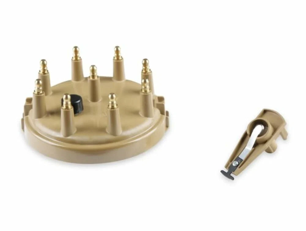 Distributor Cap & Rotor Kit - HEI Style - Tan - 8233